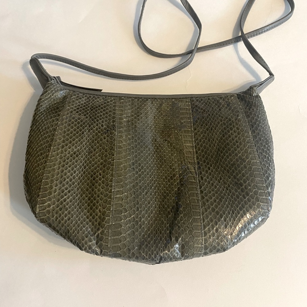 Vintage Clemente reptile bag